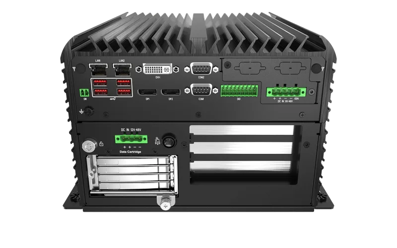RCO-6000-RPL-4N-1E AI Edge Industrial Computer with LGA 1700 for Intel® Core™ (Series 2)/14th/13th/12th Gen Processors &