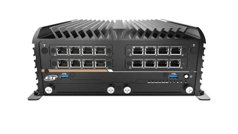 ACO-6000-KBL-16X Surveillance Applied Computer with 6th/7th Gen Intel® Core™ Processor and Q170 PCH, 18x LAN