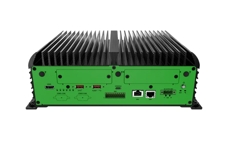 JCO-6000-ORN-A_2EBIO High Performance AI Edge Computer with NVIDIA Jetson AGX Orin™, 2x EDGEBoost I/O Support
