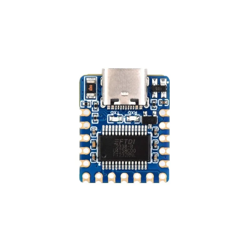 Мини-модуль связи USB-UART (TTL), компактный размер, стабильная связь, защита от перегрузки по току/перенапряжению, последовательный преобразователь TTL, преобразователь USB-TTL