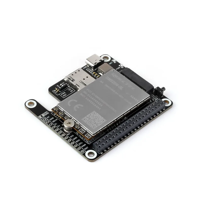 Шляпа PCIe для 5G/4G/3G, разработанная для Raspberry Pi 5, совместимая с пакетами 3042/3052, модули SIMCom/Quectel 5G, шляпа Raspberry Pi 5, опции для модуля 5G