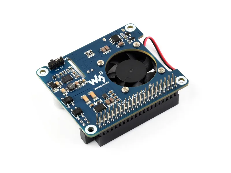 Шляпа Power over Ethernet (C) для Raspberry Pi 3B+/4B, совместимая со стандартом 802.3af/at