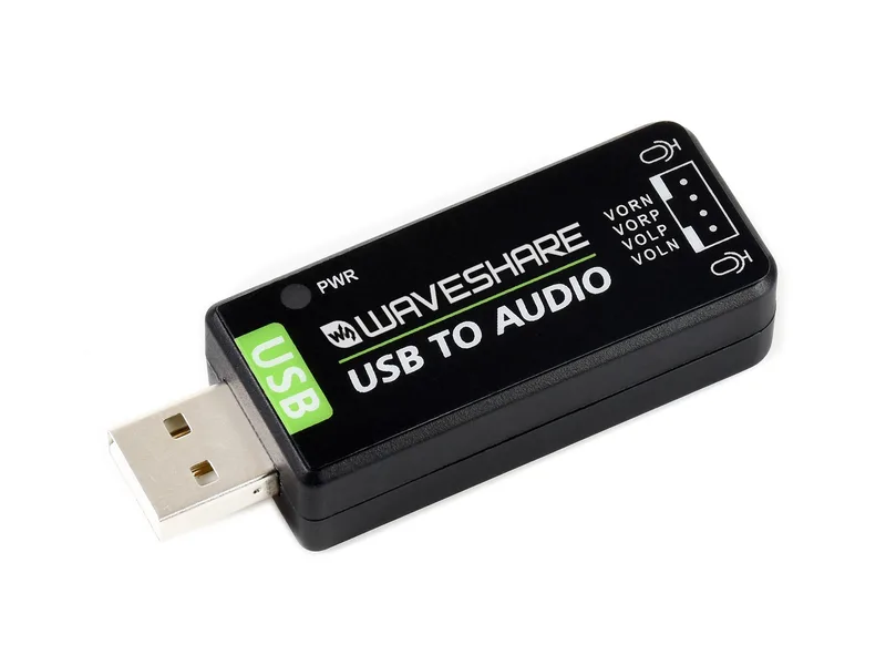 Звуковая карта USB, без драйверов, для Raspberry Pi / Jetson Nano