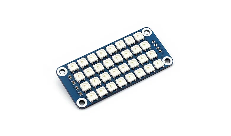 Шляпа со светодиодной подсветкой RGB для Raspberry Pi, цветной дисплей