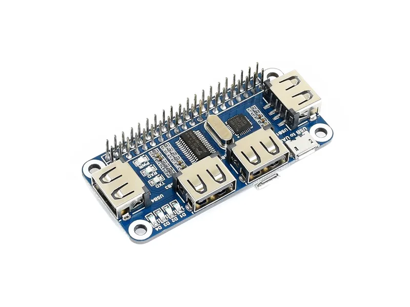 4-портовый USB-концентратор для Raspberry Pi