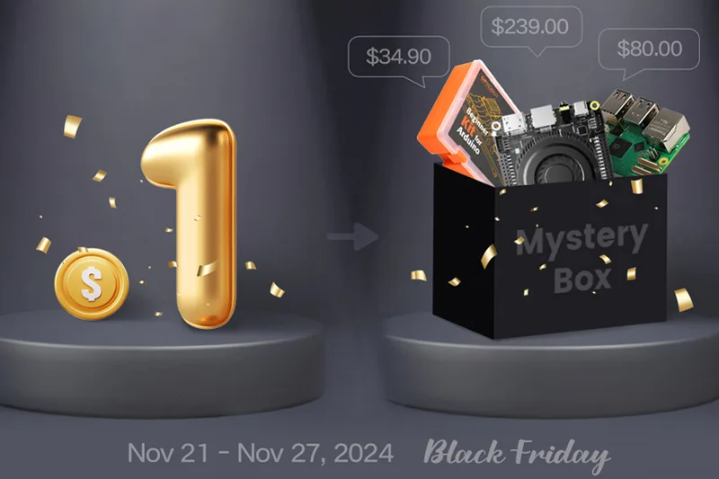 Выиграйте технические призы в событии Mystery Box за 1 доллар!