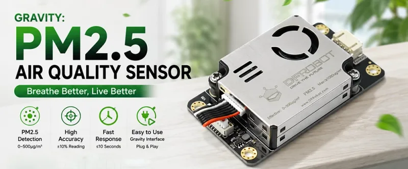 Точный датчик качества воздуха PM2.5 для проектов Arduino