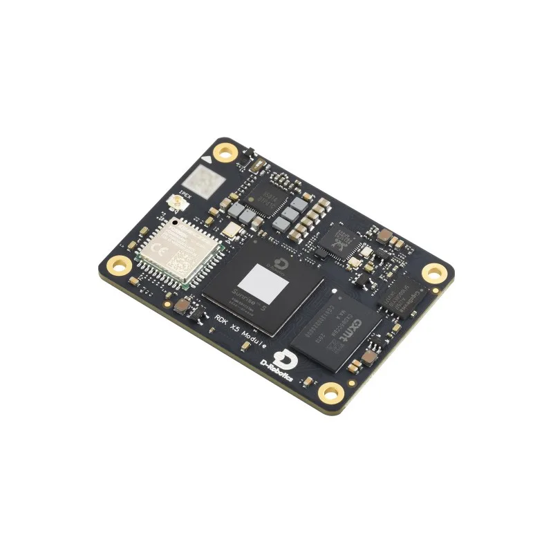 Модуль D-Robotics RDK X5 AI, вычислительная мощность 10 TOPS, встроенный восьмиядерный процессор Cortex A55, варианты для беспроводной связи / RAM / eMMC