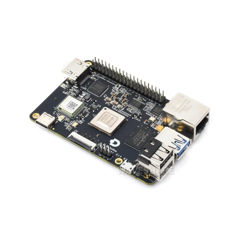 Плата разработки D-Robotics RDK X3, четырехъядерный процессор ARM Cortex-A53, BPU (мозговой процессор), возможности 5Tops Edge Inference, варианты для 2 ГБ/4 ГБ ОЗУ
