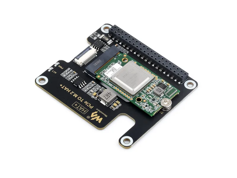 Hailo-8 Acce A, на базе AI-процессора Hailo-8 26TOPS, поддерживает системы Linux/Windows, подходит для Raspberry Pi 5