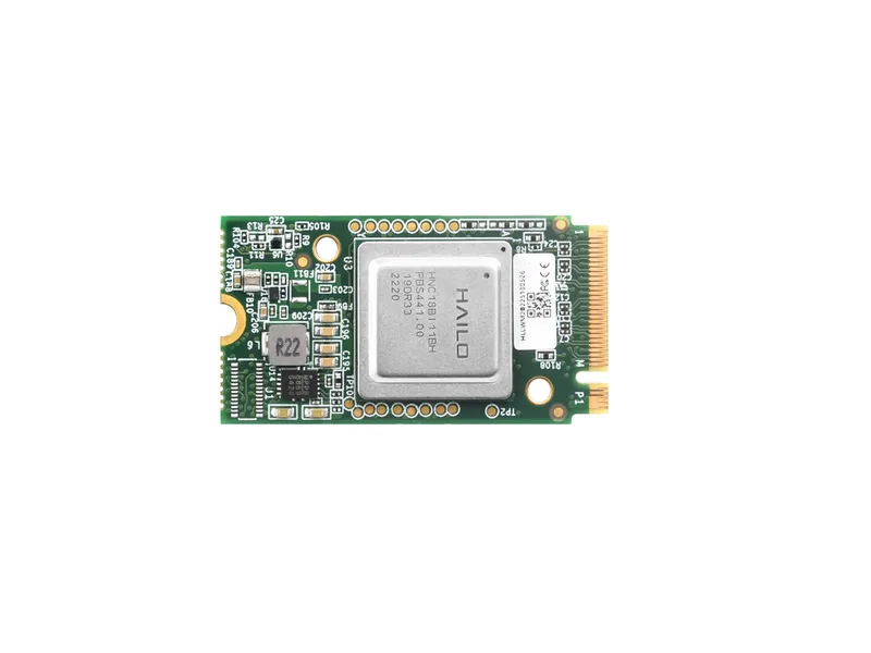 Модуль ускорителя AI Hailo-8 M.2 на базе процессора AI Hailo-8 26TOPS, поддерживает системы Linux/Windows