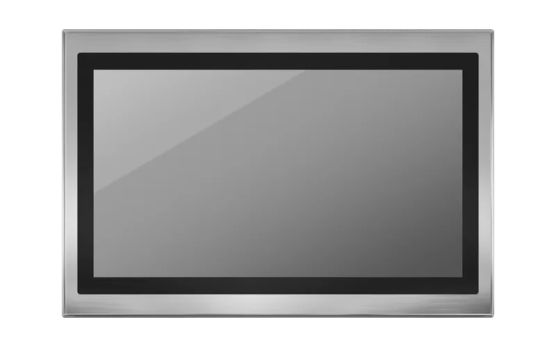 SIO-W324-ASL 23.8" Stainless Steel Panel PC with Intel Atom® x7000 Series Processor, 2x LAN, 2x COM, 2x USB