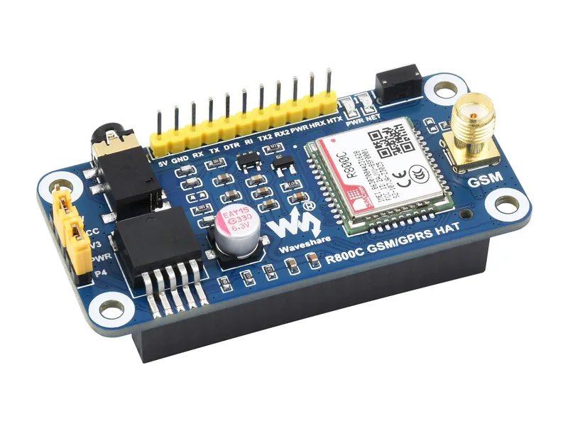 R800C GSM/GPRS ШЛЯПА ДЛЯ Raspberry Pi