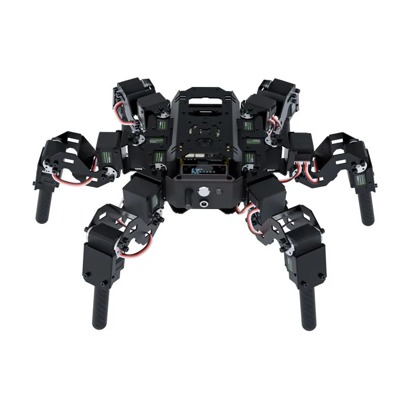 18-DOF HexArth Bionic Hexapod Robot, открытый исходный код для ESP32, поддерживает векторное управление движением, управление поворотом угла наклона и управление самобалансировкой