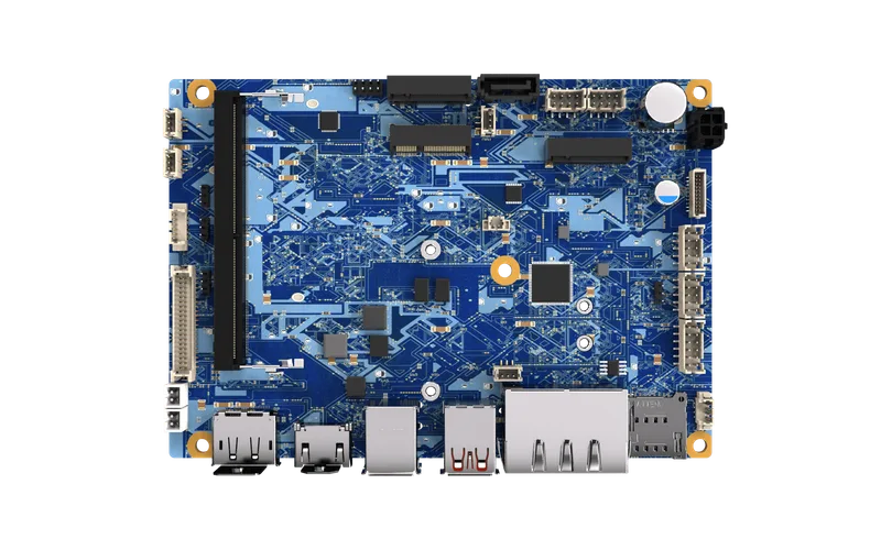 CT-DAS01 3.5" SBC Industrial Motherboard With Intel® Atom® x7835RE/x7433RE Processors, 2x 2.5GbE LAN, LTE/5G Nano SIM So