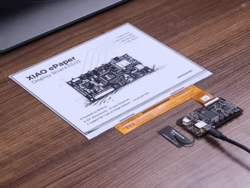 Комплект XIAO ePaper DIY Kit EE03 для монохромного дисплея ePaper диагональю 10,3 дюйма