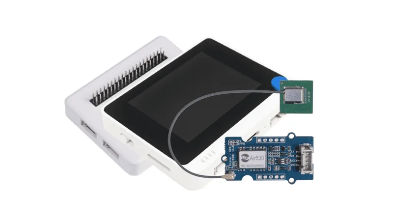 GPS-навигатор Arduino с терминалом Wio