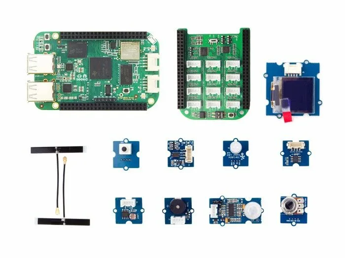Комплект для разработки прототипов Seeed Studio BeagleBone® Green Wireless IOT для облачной платформы Google