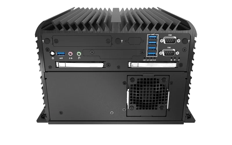 RCO-6000-CFL-2N2060S AI Edge Inference Computer With LGA 1151 For Intel 9th Gen CPU & Q370 PCH, 2 Bay U.2 15mm, RTX 2060