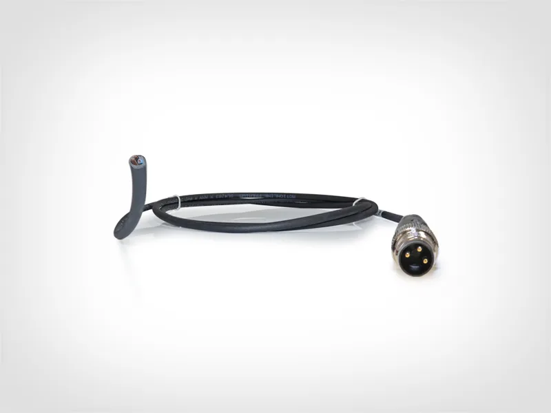 M8 3-pins cable (male)