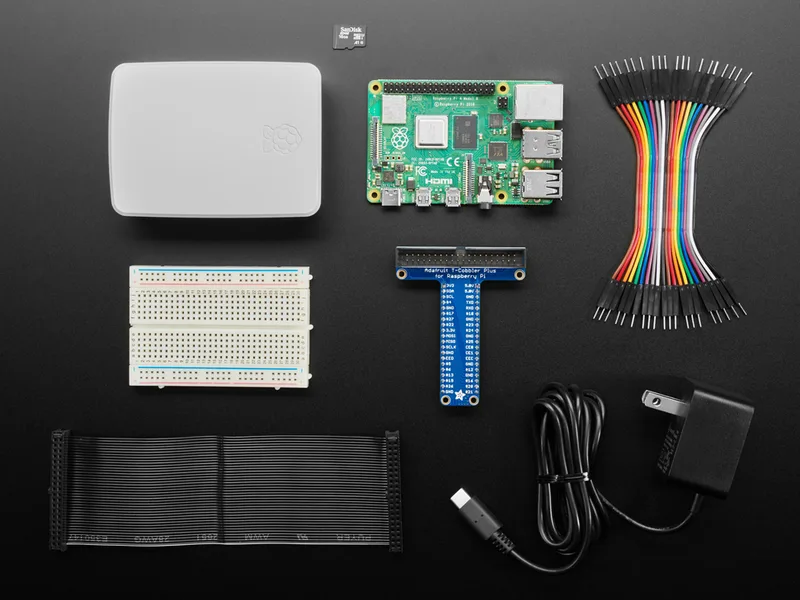 Бюджетный пакет для Raspberry Pi 4 — 2G Включает Raspberry Pi 4 — 2 ГБ