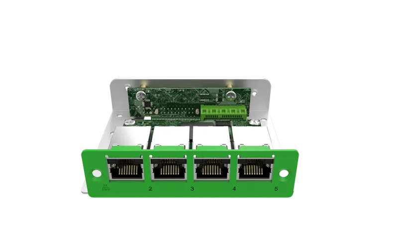 EBIO-4ETH-J EDGEBoost I/O Module with 4x LAN Ports