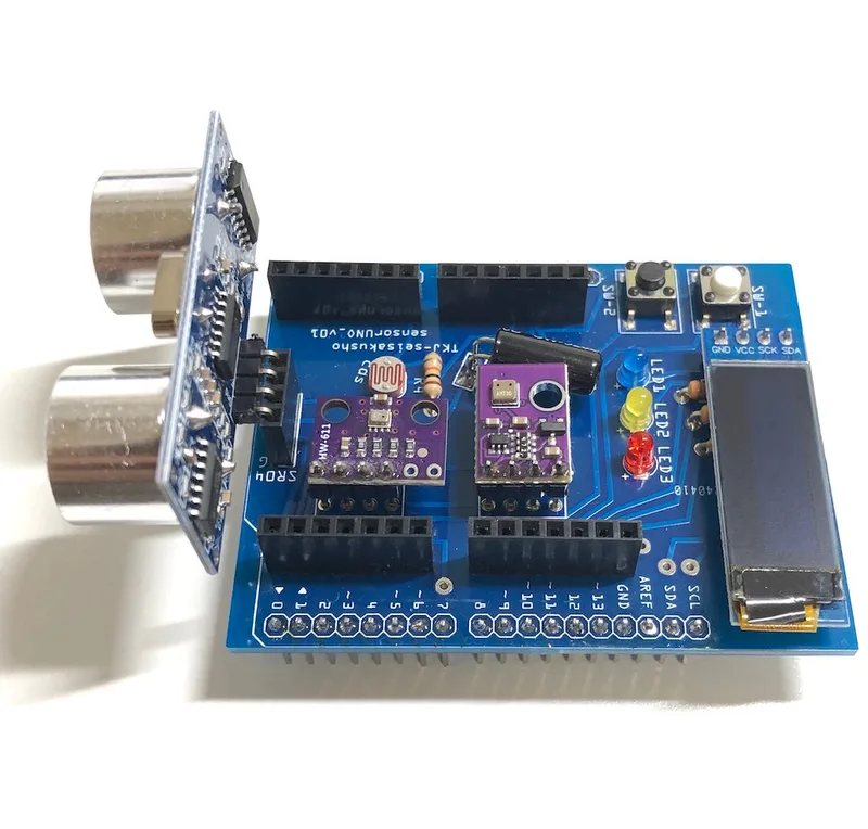 Arduino UNO OLED + 6