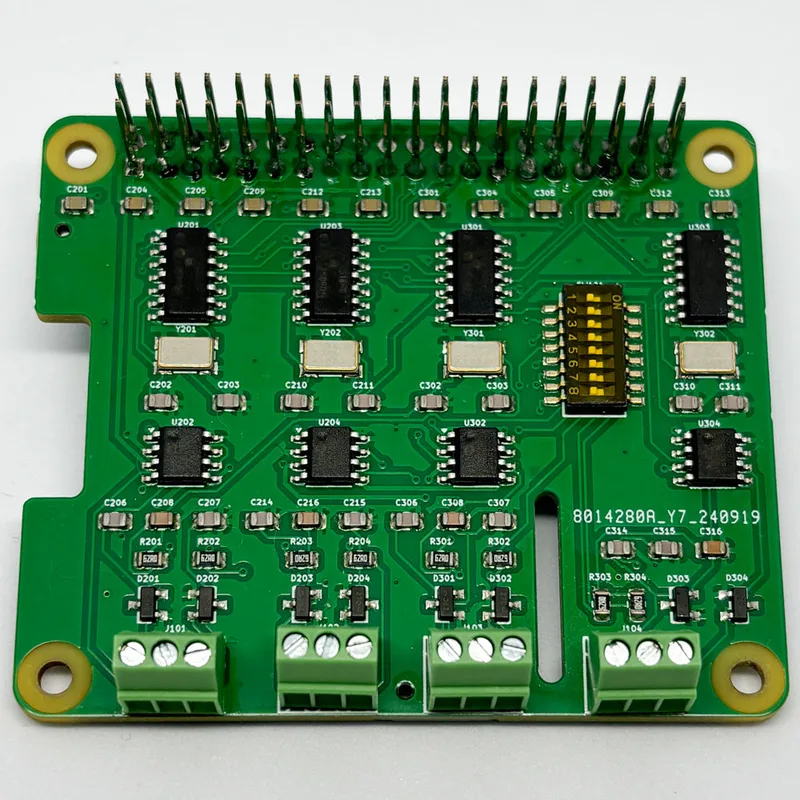 CAN FD 4ch HAT для Raspberry Pi