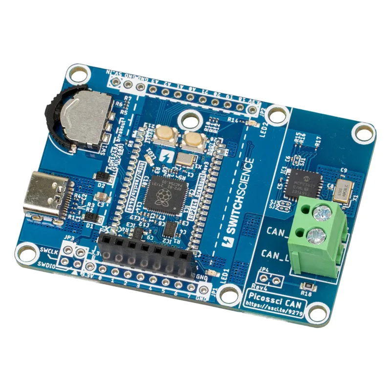 Picossci MCP25625T CAN RP2040