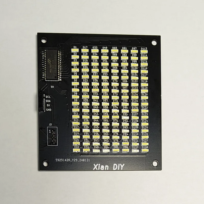 Сиань DIY 8×16 LED Matrix Grove (LED)