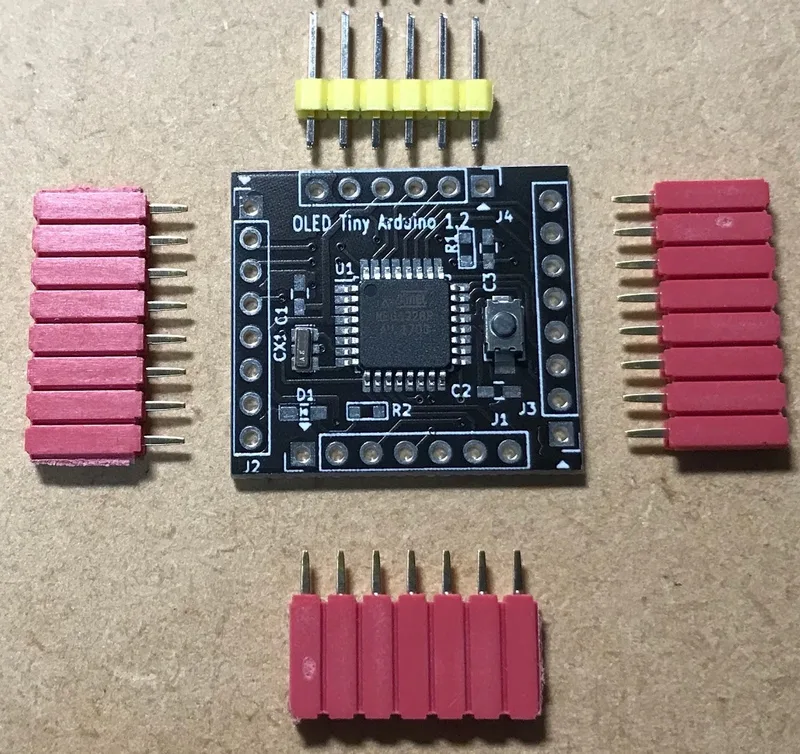 Плата Arduino ATmega328OLED 0,96 дюйма OLED
