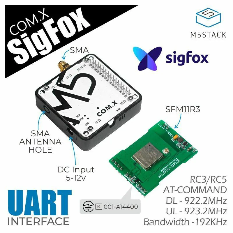 M5Stack Сигфокс