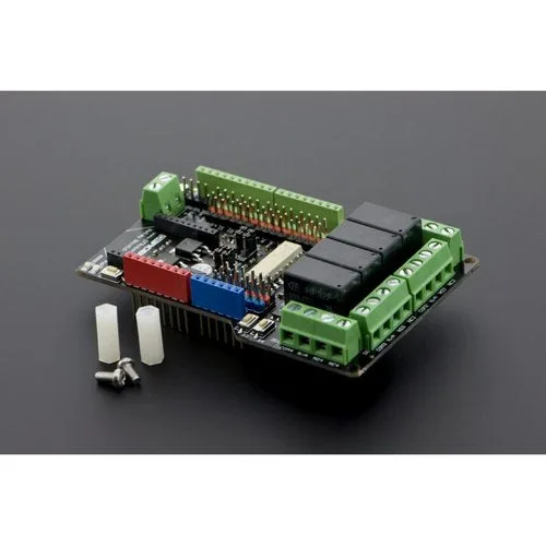 Gravity: 4-канальный релейный щит для Arduino