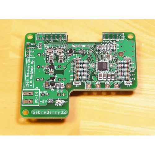 ЦАП Raspberry Pi SabreBerry32
