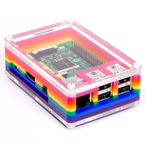 Raspberry Pi Pibow 3 — Радуга