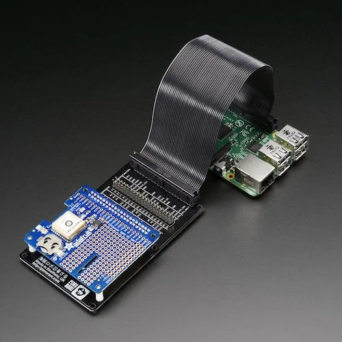 Мини-комплект Pimoroni Black HAT Hack3r — GPIO