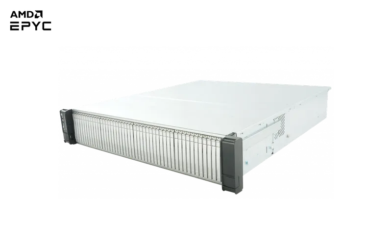 FlacheSAN2V-UN 2U 48 BAYS 7MM 12G SAS/SATA SSD SINGLE EPYC 800W HRP