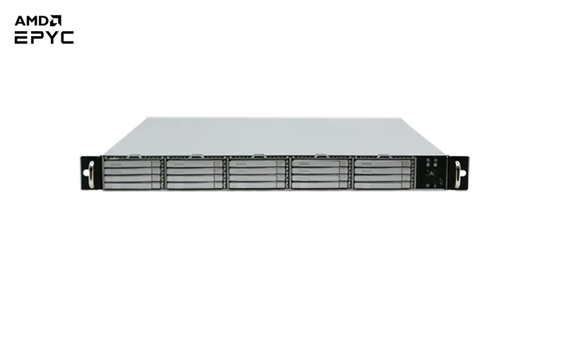 FlacheSAN1N20U-UN 1U 20 BAYS NVMe U.2 7MM SINGLE EPYC 500W HRP