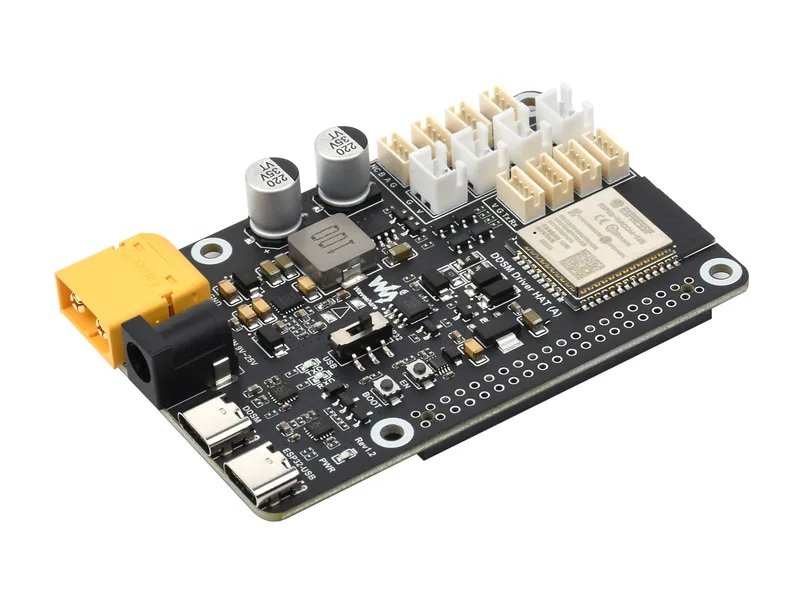 Плата драйвера серводвигателя с прямым приводом, объединяет ESP32 и схему управления, поддержка Wi-Fi 2,4G, подходит для мотор-концентраторов серии DDSM, теперь поддерживается ESP