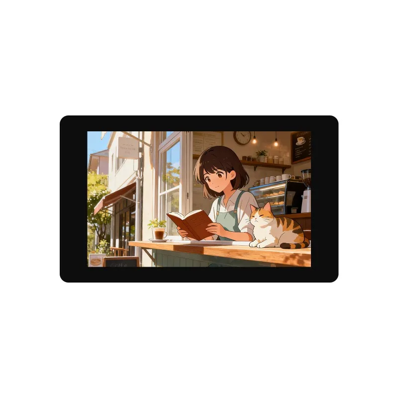 Емкостный сенсорный дисплей DSI 4 / 4,3 дюйма, разрешение 480 × 800, панель дисплея IPS, 5-точечное касание, панель из закаленного стекла с оптическим приклеиванием