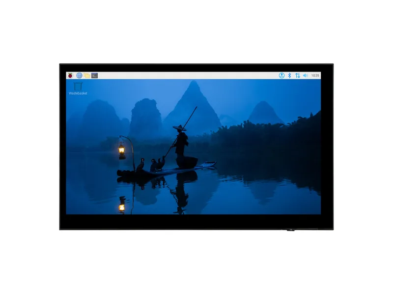 7-дюймовый емкостный сенсорный дисплей DSI, 1024 × 600 пикселей, панель IPS, 5-точечное касание, поддержка регулировки подсветки с помощью программного обеспечения