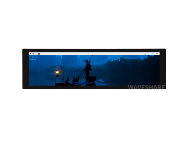8,8-дюймовый емкостный сенсорный дисплей DSI, 480 × 1920, IPS, панель из закаленного стекла с оптическим соединением, интерфейс DSI, 10-точечное касание