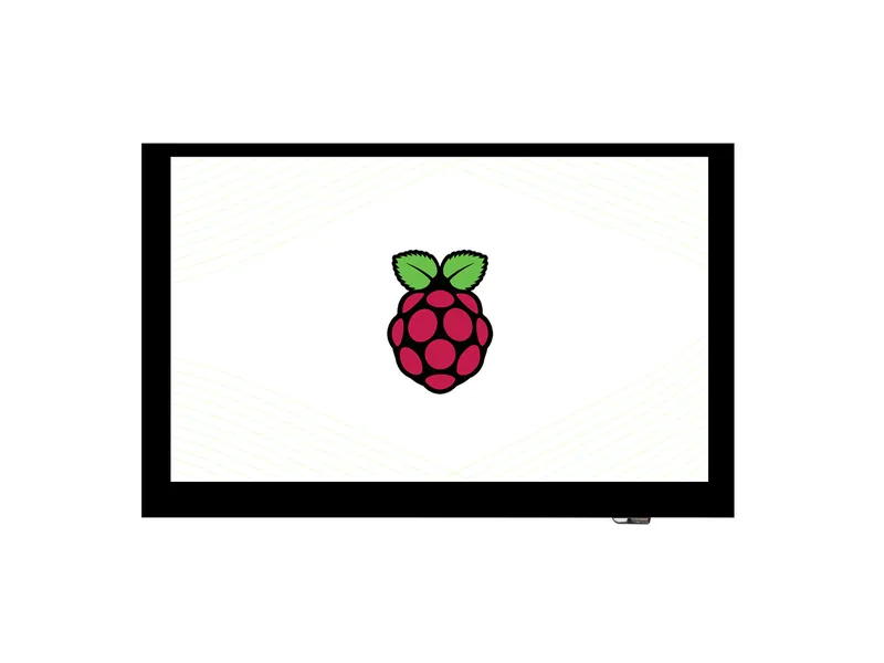 5-дюймовый емкостный сенсорный дисплей для Raspberry Pi, интерфейс DSI, панель IPS, 1024x600 пикселей, панель из закаленного стекла, без драйверов