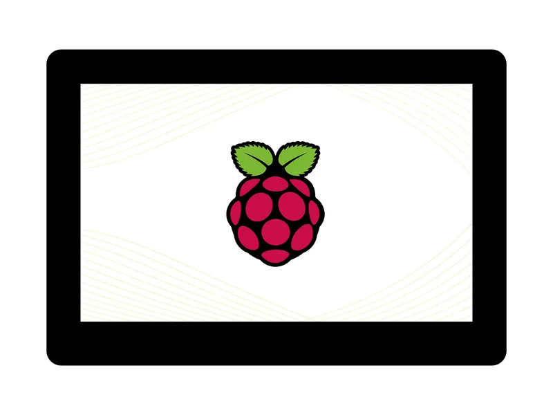 5-дюймовый емкостный сенсорный IPS-дисплей для Raspberry Pi, 800×480, интерфейс DSI, низкое энергопотребление
