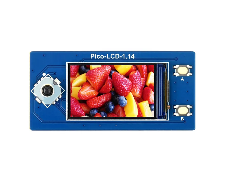 Модуль ЖК-дисплея 1,14 дюйма для Raspberry Pi Pico, 65 тыс. цветов, 240 × 135, SPI