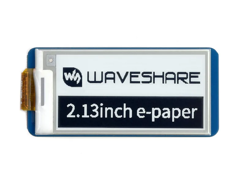 2,13-дюймовый модуль дисплея E-Paper E-Ink для Raspberry Pi Pico, 250 × 122, черный / белый, SPI