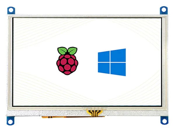 5-дюймовый резистивный сенсорный ЖК-экран (G), 800×480, HDMI, поддержка различных систем