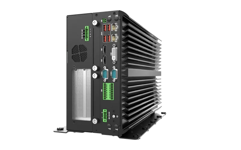 VCO-6000-CFL-2-2PWR Machine Vision Computer with 9th Gen Intel® Core™ CFL-R S Processor, 2x Expansion, Dual Power Input