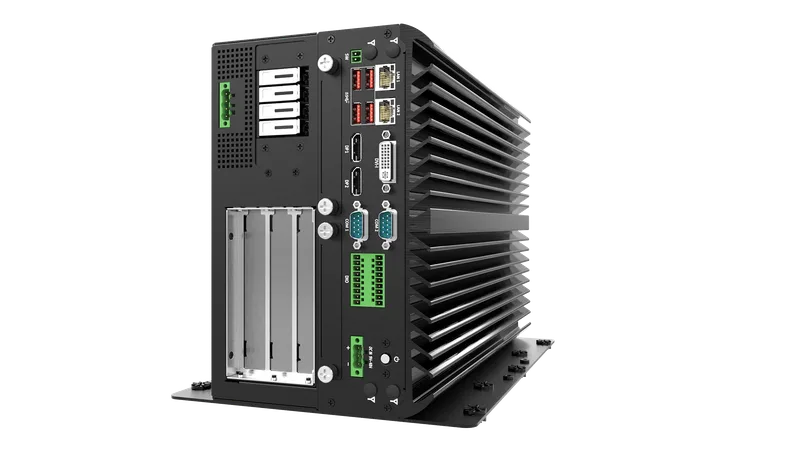 VCO-6000-CFL-4M2 Machine Vision Computer with 9th Gen Intel® Core™ Processor, 4x Hotswap M.2 NVMe