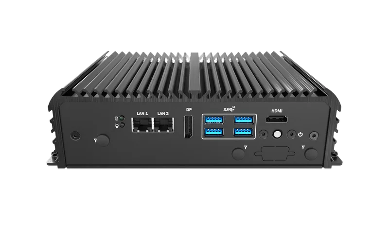 BCO-2000-WHL-U Fanless Mini Computer with 8th Gen Intel® Core™ Mobile-U And Celeron® Processor, 2x LAN, 4x USB 3.2